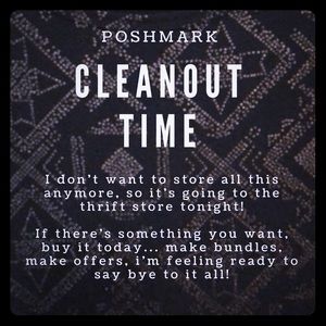 Poshmark Cleanout!!